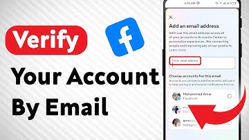 How to Verify Your Account By Email on Facebook (Updated)
