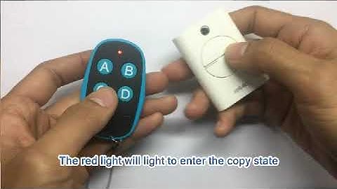 YET2114AIO compatible wireless remote control copy FAAC