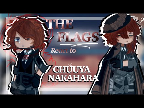 FLAGS REACT TO CHUUYA BSD BUNGOU STRAY DOGS LEO PUT IN 2X SPEED 