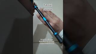 Learn how to do Shadow pen spinning Tutorial 🖋️🖊️ #penspinning #pentricks #viral #viralvideo #shadow