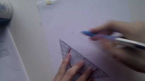 Monge (Descriptive) Geometry: a plane parallel to a plane