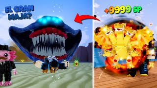 WOW!! Kabur Dari EL GRAN MAJA Titan \u0026 Brainrot Hydra 🌊🤿🗿 | Escape Abyss Shark for Brainrot Indonesia