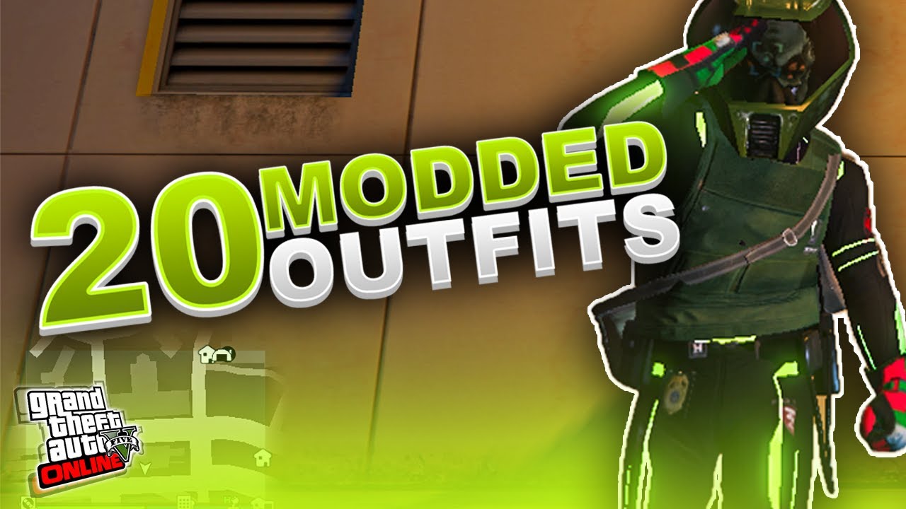 Xdev 20 MODDED OUTFITS || XDEV OUTFIT EDITOR || GTA ONLINE | PC ONLY - YouTube