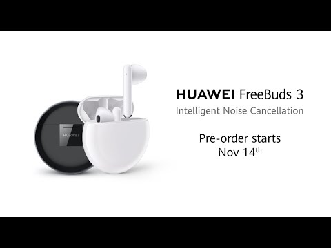 HUAWEI FreeBuds 3 | Our First Open-fit Active Noise Cancelling Bluetooth Earphones - HUAWEI FreeBuds 3 | Our First Open-fit Active Noise Cancelling Bluetooth Earphones