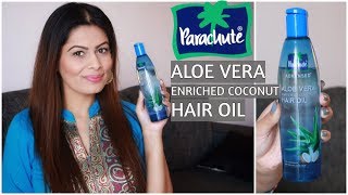 Aloevera हेयर ऑयल क्या sach mey हेयर को नरम और मजबूत करने के लिए सबसे अच्छा है? Parachute ALOE VERA screenshot 1