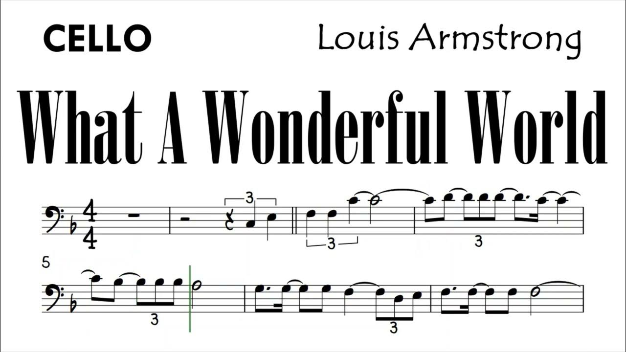 what-a-wonderful-world-cello-sheet-music-backing-track-play-along