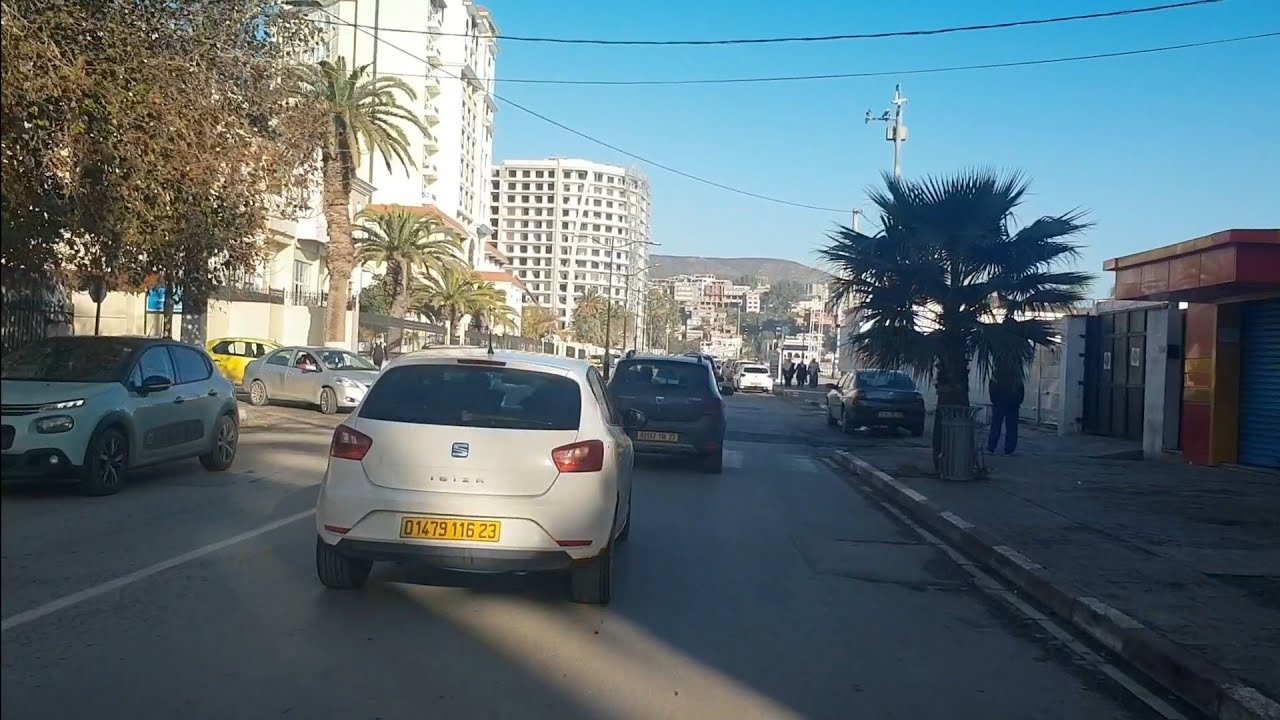 Driving in Annaba Algeria 01/12/2020 عنابة الجزائر