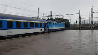 CD Class 162 - 162046 departing Praha Hlavní nádraží Station on 12/09/24