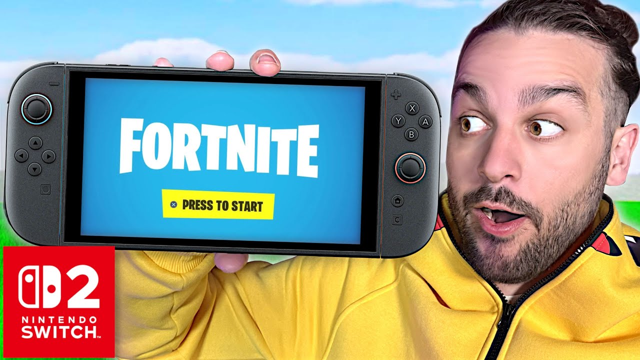 FORTNITE NINTENDO SWITCH 2 !