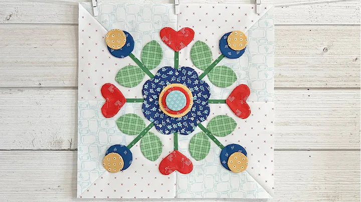 Sew Simple Shapes Series & ReMix #4 JUNE Block Tut...