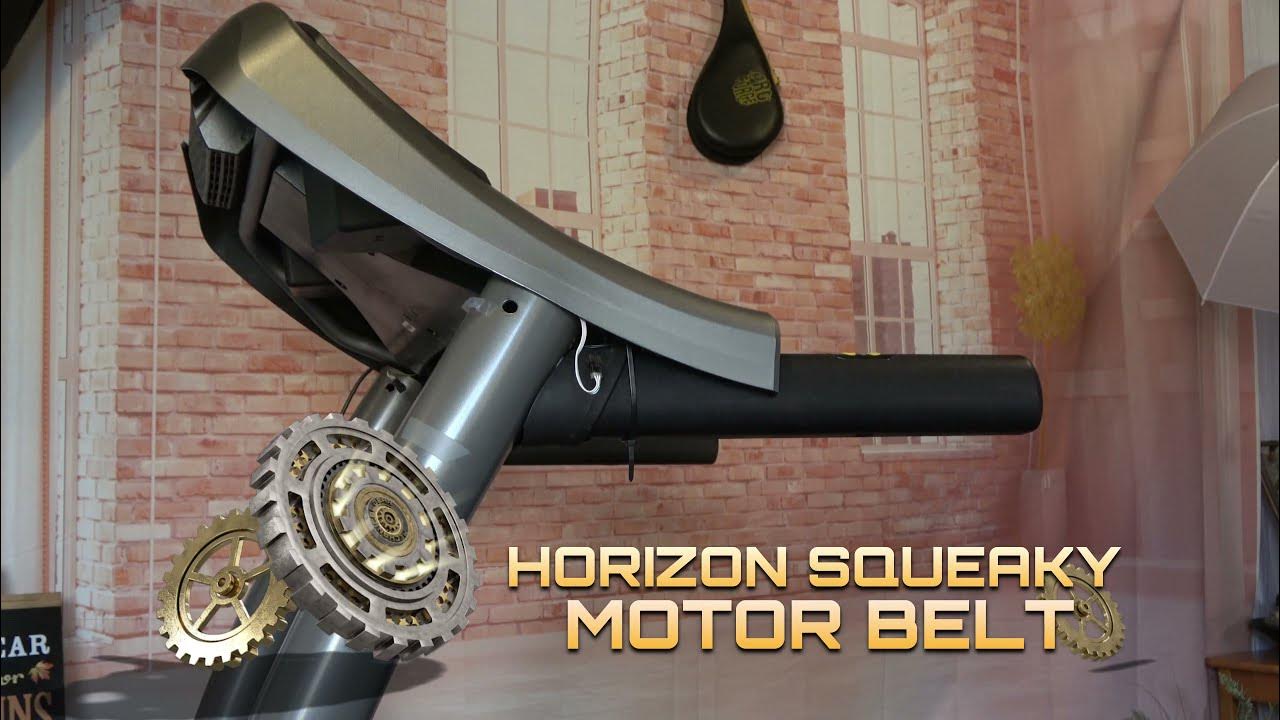 Horizon Treadmill motor and motor belt noises. YouTube