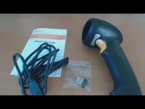 TaoTronics TT-BS021 Wireless Barcode Scanner Review - YouTube