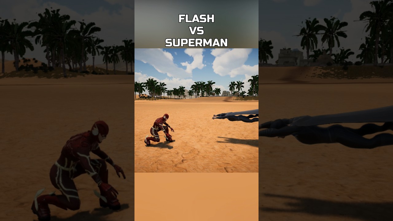 FLASH VS SUPERMAN | Ultimate Epic Battle Simulator 2