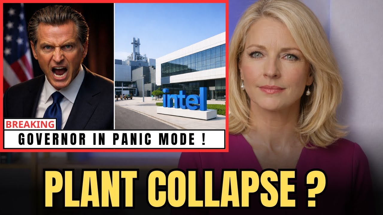 California Governor Stunned After Intel Factory Shutdown Sparks Tech Crisis ! || Commentary
