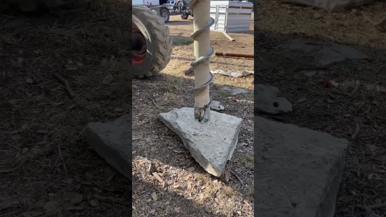 Beltec 300 rock auger