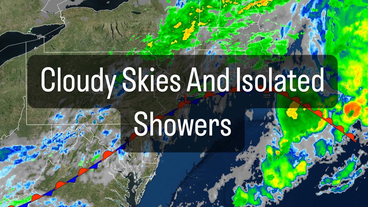 Cloudy Skies And Isolated Showers - YouTube