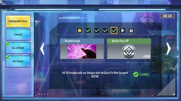 Kill 10 Enemies with any Shotgun with the Quick Fix Perk Equipped@CoDMobile