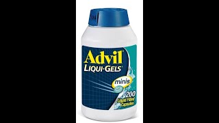 Advil Liqui-Gels Minis Pain and Fever Liquid Capsules