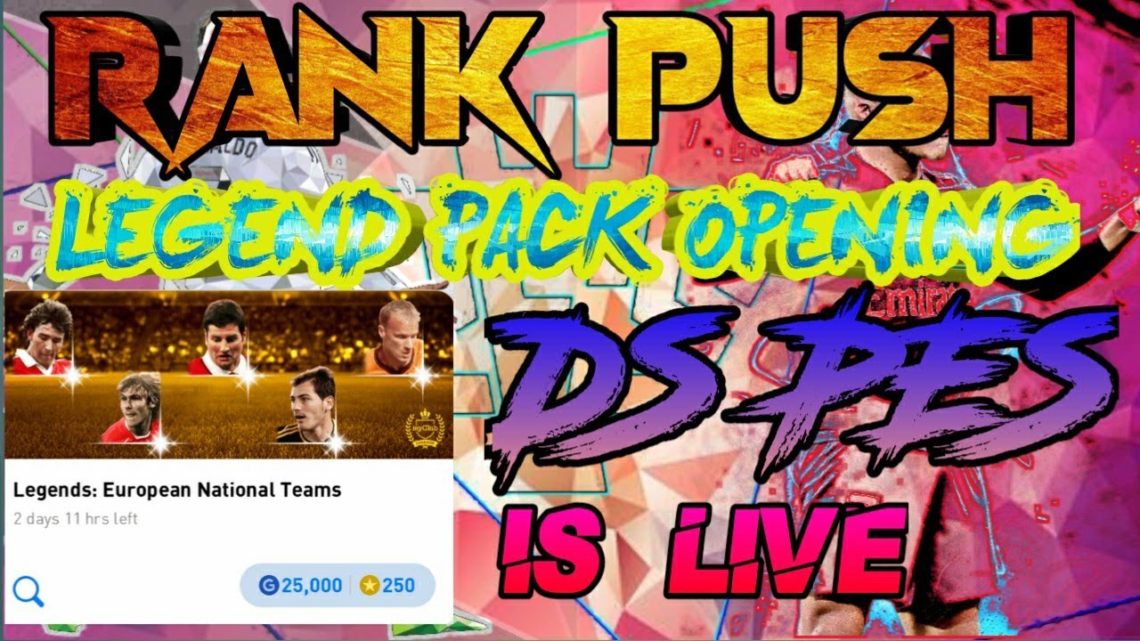 Legends Pack Opening🔥😍Rank Push||Road To 1600💥PES 21 MOBILE🎮
