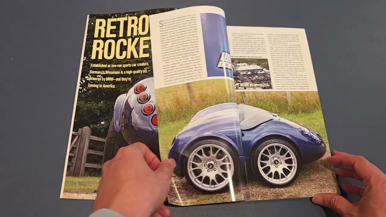 32 Minutes ASMR Page Turning BMW Roundel Magazine