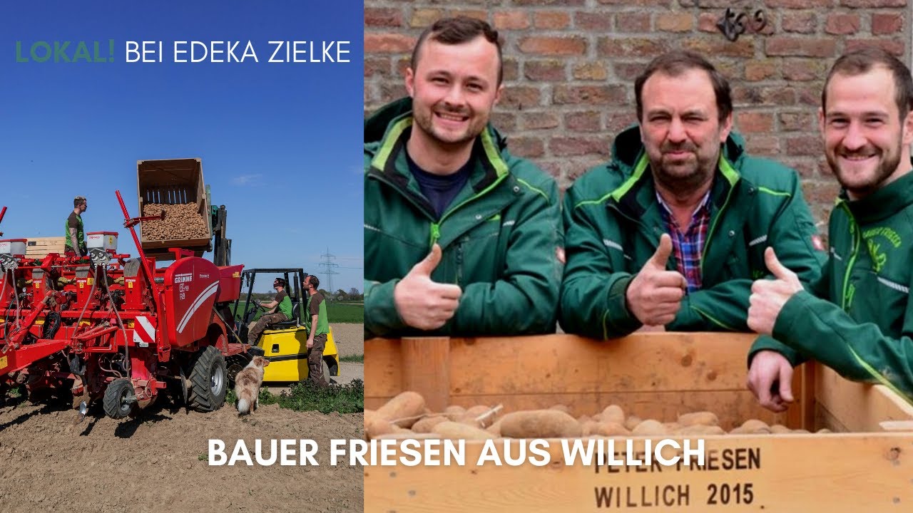 Kartoffelbauer Friesen Aus Willich Lokal Bei Edeka Zielke YouTube