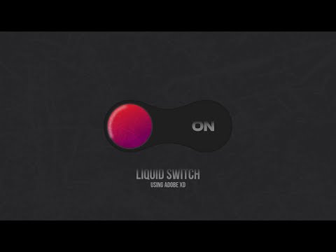 Jelly button interaction - Toggle switch in XD