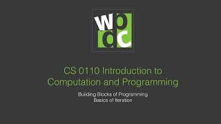 06 Basics of Iteration | Building Blocks of Programming