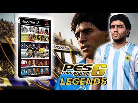 PES 6 Legends Patch Is INSANE The Greatest Football Game Ever 