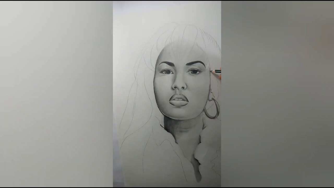 SELENA QUINTANILLA dibujo realista/DRAWING SELENA QUINTANILLA. - thptnganamst.edu.vn