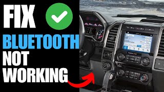 Ford F150 Bluetooth Not Working - How To Fix
