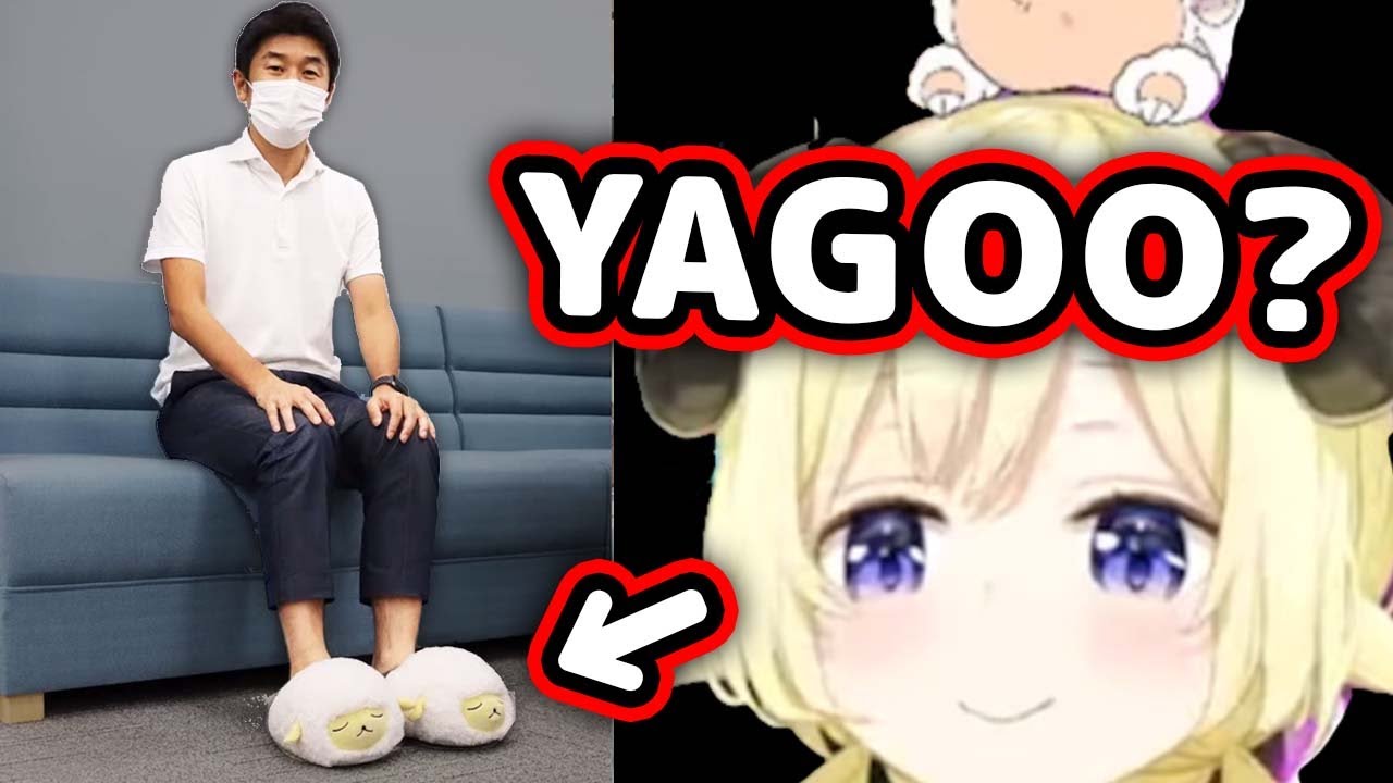 Best Girl Wears Watame's Slippers...【Hololive】