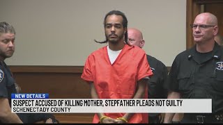 Suspect accused of killing mother, stepfather, pleads not guilty
