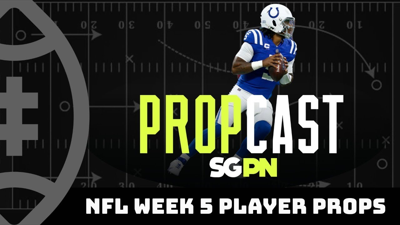 NFL Week 5 Player Props + TD Props - YouTube