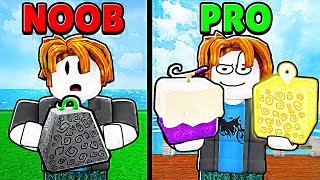 Noob To Pro But Every 100 Levels My Fruit Upgrades in Blox Fruits