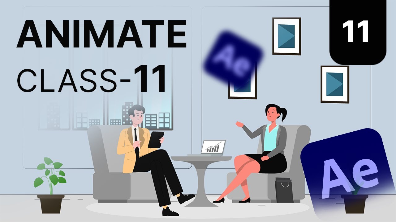 How To Animate both charecter talk & mouth animate #animation # ...