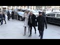 EXCLUSIVE : Rod Stewart and wife Penny Lancaster arrive at Ritz hotel in Paris