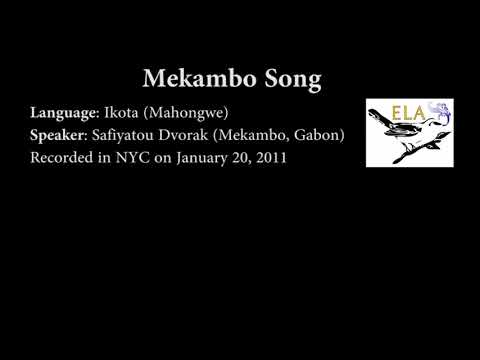 Mekambo Song - Ikota (Mahongwe)