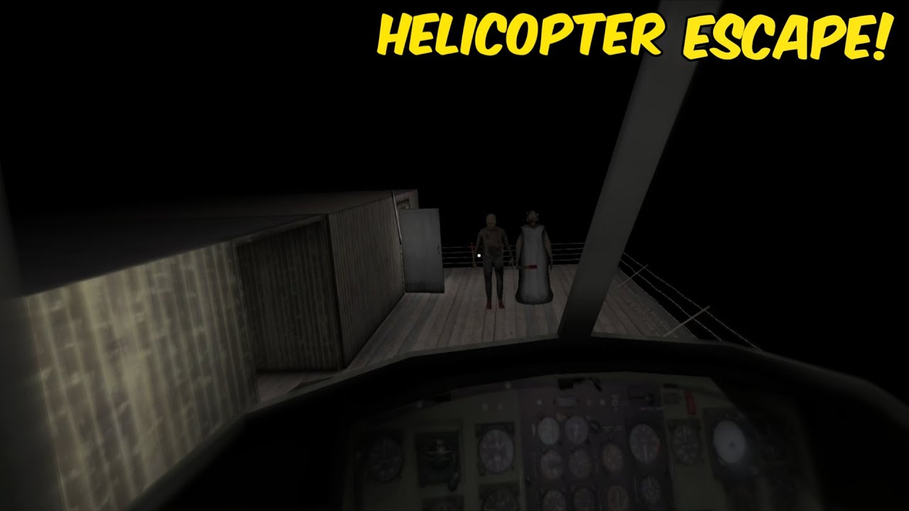 Granny Chapter 2 : Helicopter Escape | Full Gameplay 