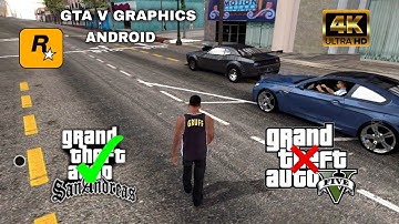 GTA 5 GRAPHICS MODPACK ANDROID 11,12 SUPPORT FOR GTA SA NO CRASH