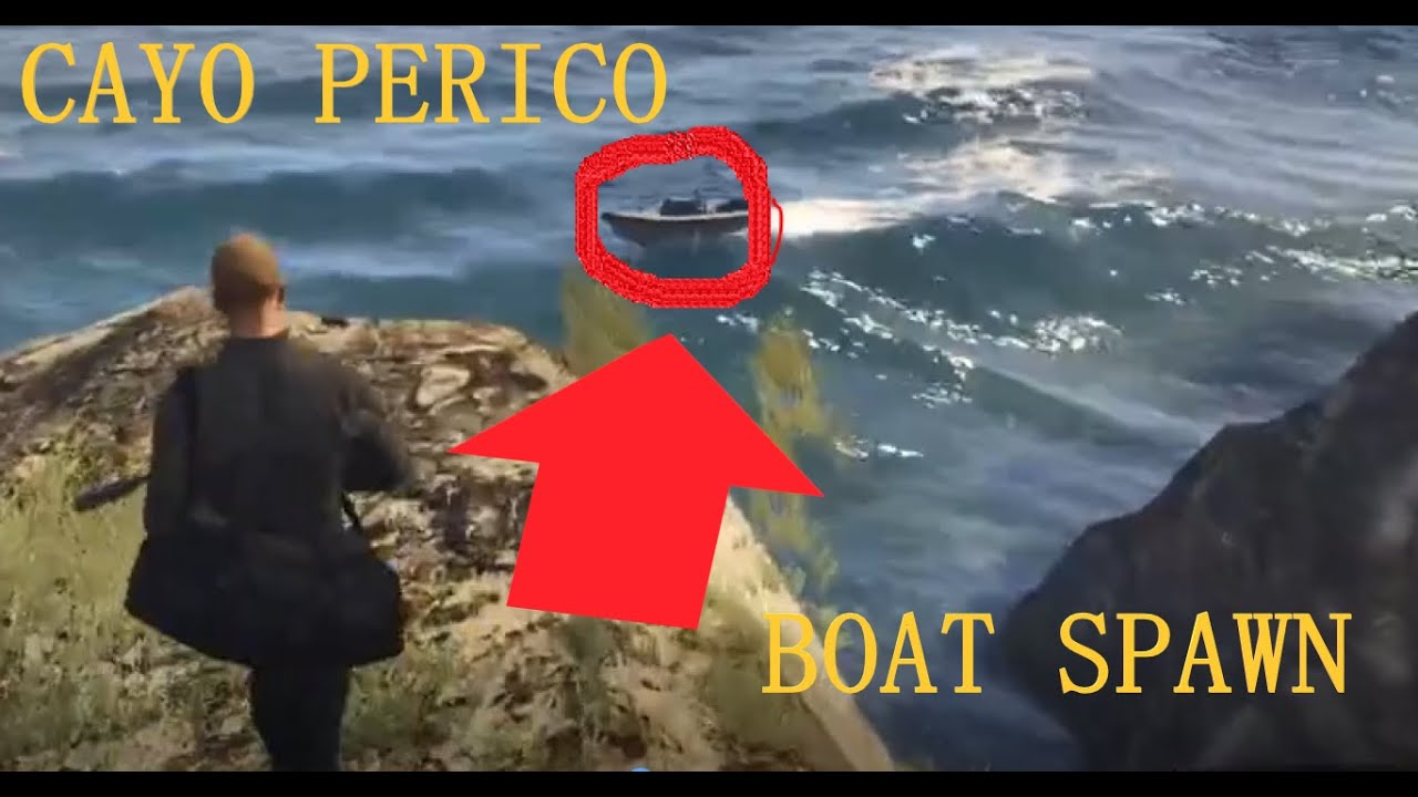 Spawn a boat cayo perico heist escape YouTube
