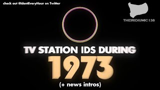 TV Station IDs during 1973 (+ news intros)