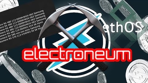 How to GPU mine Electroneum ETN with EthOS