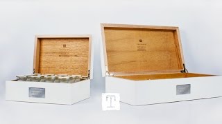 Luxury Teabag Loose Tea Humidor Presentation Tealeaves