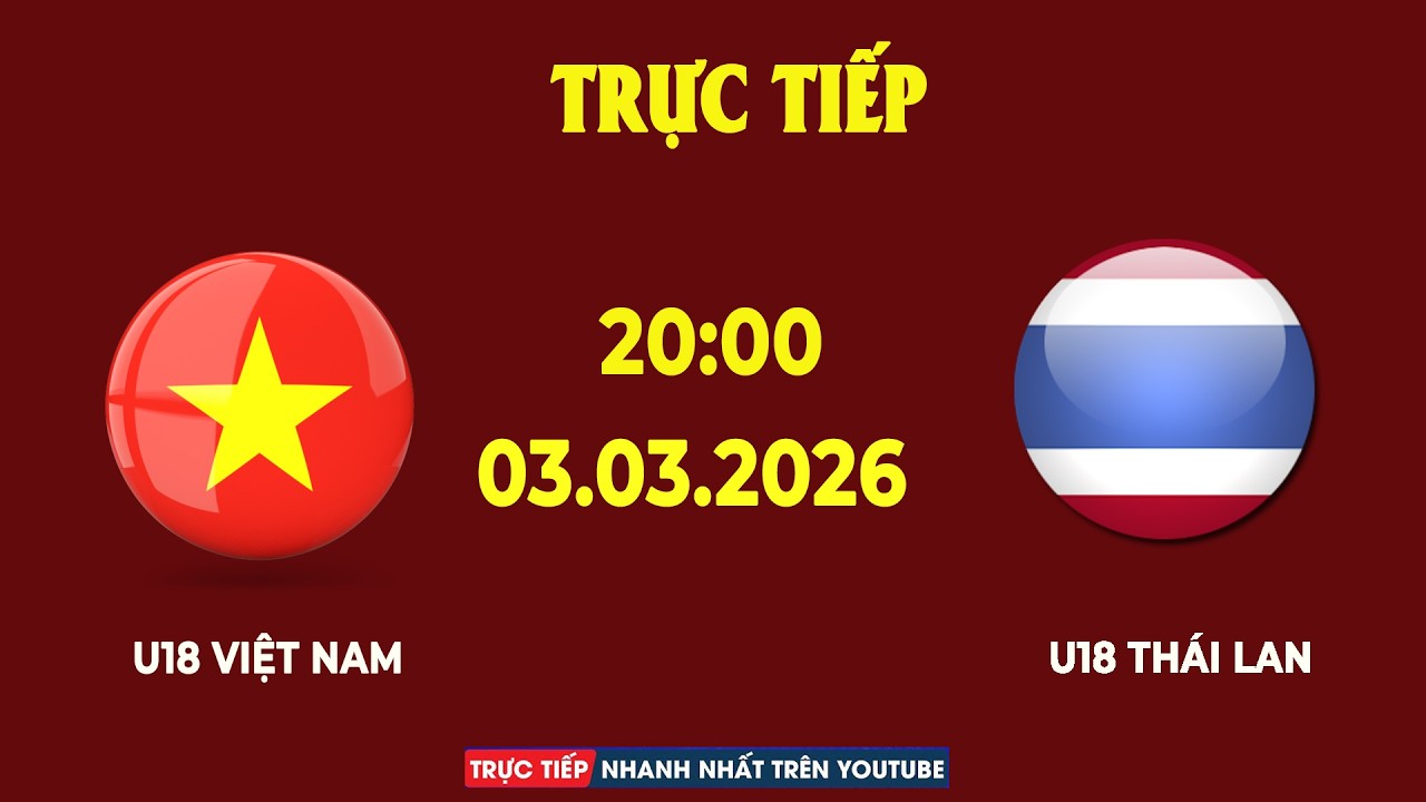U18 Việt Nam vs U18 Thái Lan | Huỷ Diệt Đối Thủ Cực Căng