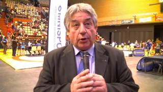 Jean-Pierre Roussel Vice-président de l'ASM Lutte - 13e Trophées des Volcans 14 et 15 novembre 2015