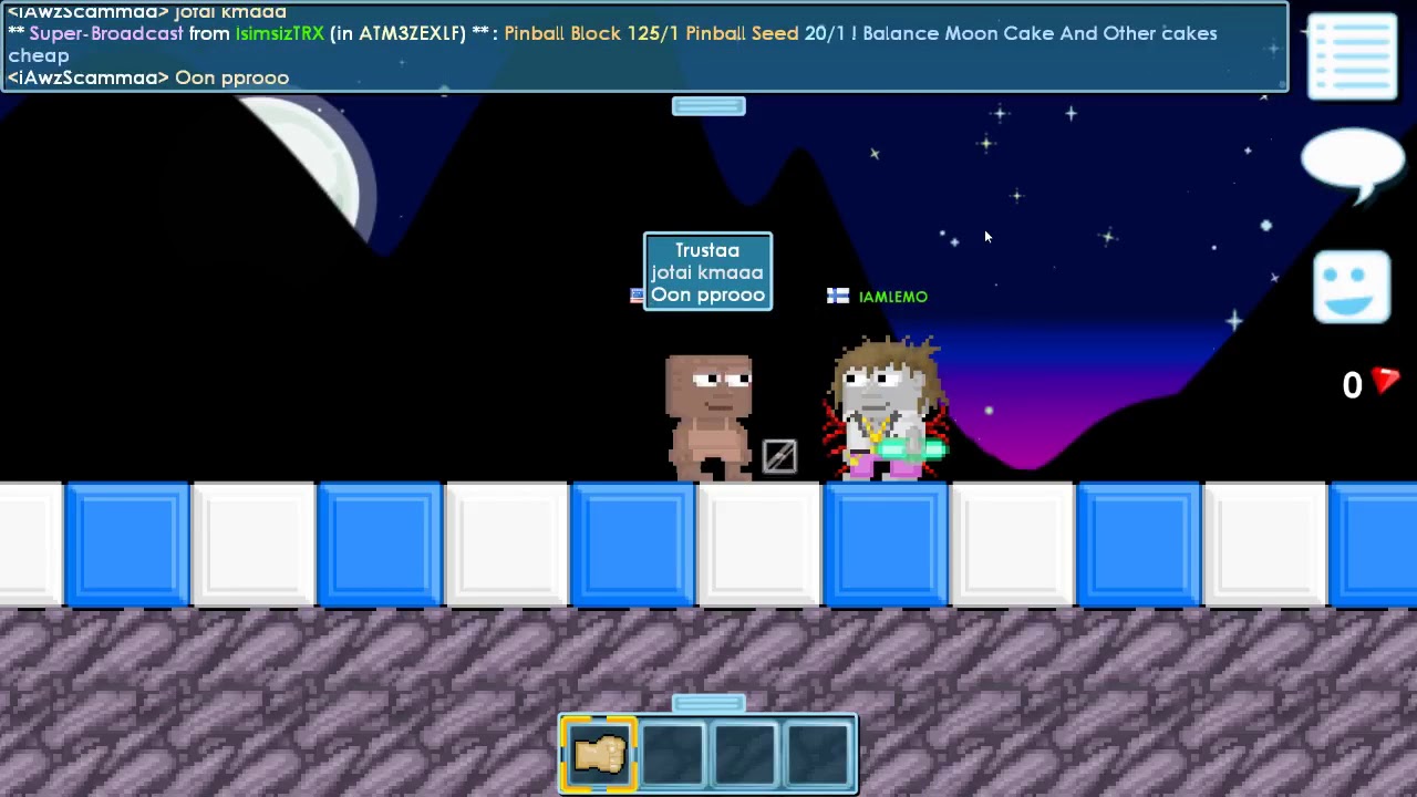 Jonne saa itkupotku raivarit kun se scammataan growtopiassa