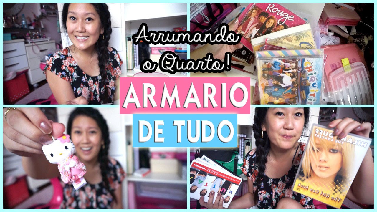 Arrumando Armário de Cacarecos ❤️