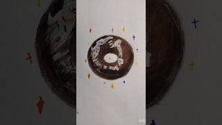 Asthetic Donut Drawing