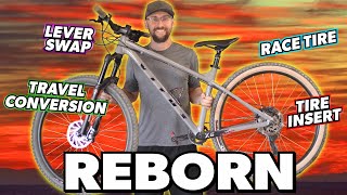 Vitus Nucleus Reborn Budget Mountain Bike Upgrades Manitou Markhor Travel Conversion 2021 Vr