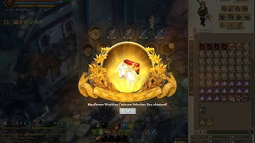 Tree Of Savior - Mayflower Goddess Blessing Cube Opening - PhoenixSabre